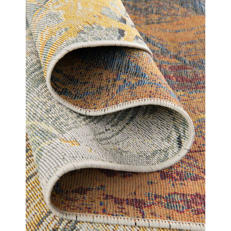 Firman Wygant Indoor/Outdoor Area Rug, Round 10'