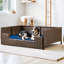 Canapé-lit en rotin et osier pour chien ou chat-1901767522-1901767533