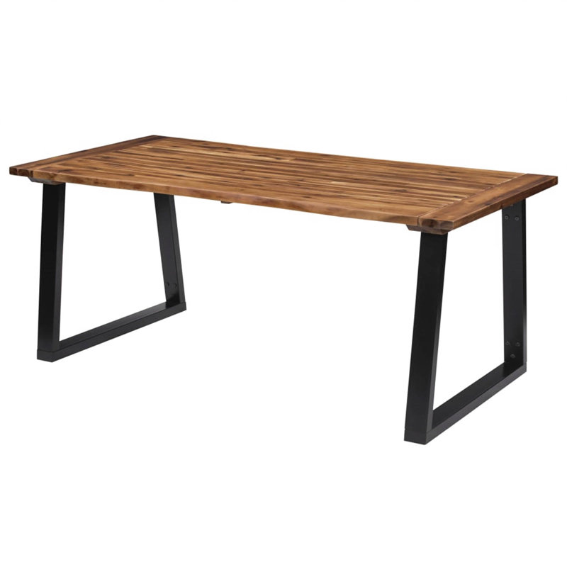 Wisniewski Acacia Solid Wood Top Dining Table