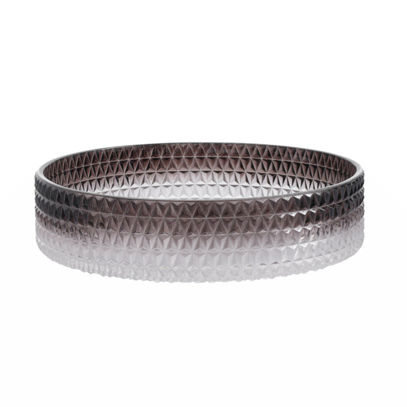 Wenty 15.55'' Glass Circular Bathroom Sink