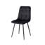50cm H Velvet Upholstered Metal Side Chair-605910187-637139285