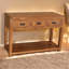 110cm Solid Wood Console Table