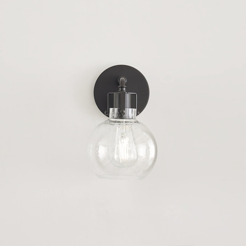 Clara 1 - Light Armed Sconce, Oil Rubbed Bronze