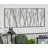 Metal Distressed Dimensional Branch Tree Home Wall Decor with Black Frame