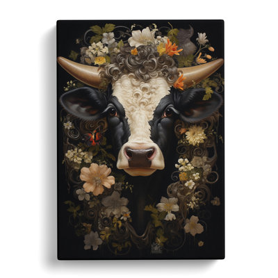 Cow Baroque - Print on Canvas