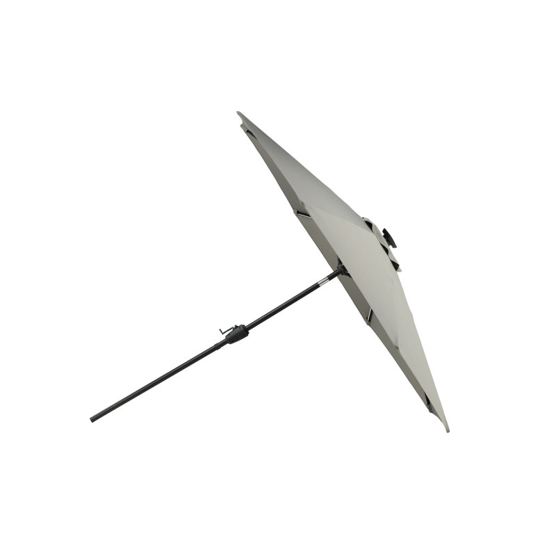 Emerie 241cm Lighted Parasol, Grey