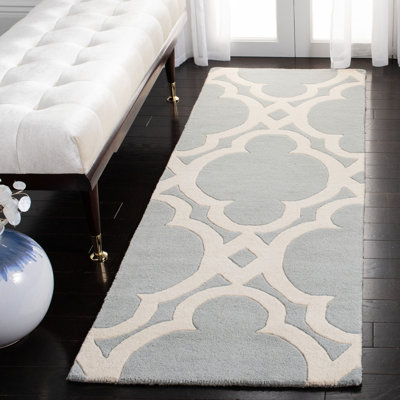 Carolene Hand Tufted Wool Geometric Rug