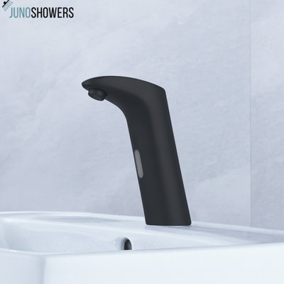 Juno Showers Commercial & Residential Hands-Free Sensor Faucet in Oil Rubbed Bronze