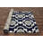 Gertz Shag Navy/Gray/Ivory Area Rug-896673322