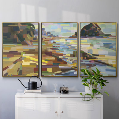 " Yellow;Brown;Blue " 3 - Pieces