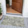 Machine Washable Indoor/Outdoor Xhevrie Pewter Rug