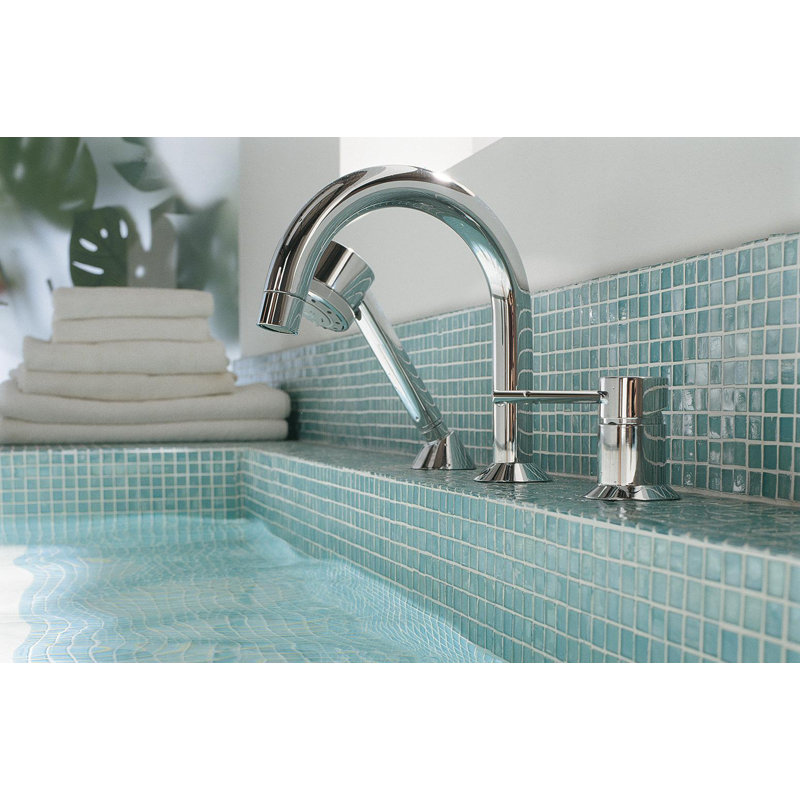 Waterfall 5/8" x 5/8" Glass Mosaic
