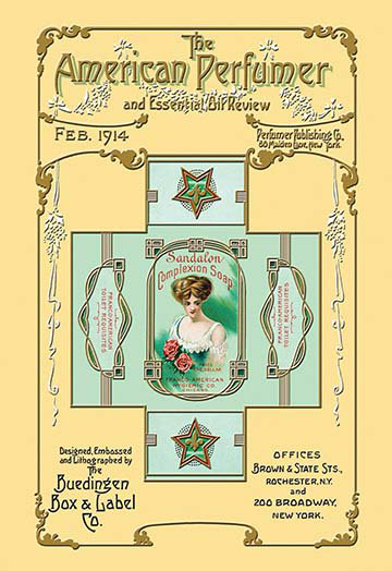 The Buedingen Box and Label Co. Vintage Advertisement