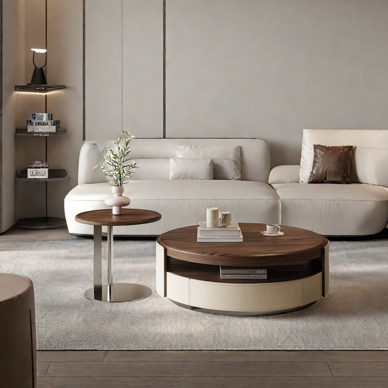 Ensemble de tables basses Modern, H 13,78 po x L 27,56 po x l 27,56 po