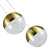 Ravello 5-Light Height Adjustable ETL Certified Integrated LED Chandelier with Globe Shades-65216909