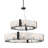 Minka Lavery Cloud Break - 20 Light Pendant In Coal Finish