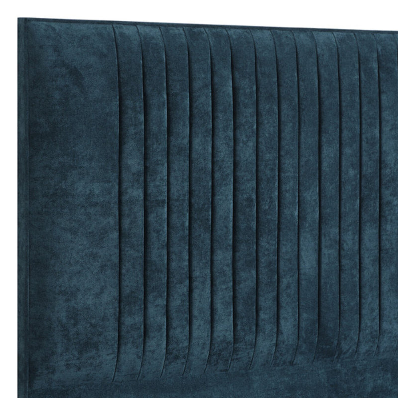 Rine Upholstered Headboard, Emerald, Kensington, Double (4'6)