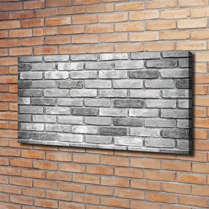 Brick Wall - No Frame Print on Canvas