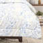 Ensemble d'édredon 3 pièces en microfibre botanique aquarelle Chanasya-119449425