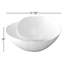Spiral Bowl-Matte White