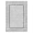 Black/White Oriental Floral Machine Washable Area Rug with Non-Slip Backing-1282061548