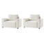  Bernice Modern 48" W Oversized Upholstered Armchair with Removable Back Cushion-120199229
