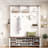 Hall Tree 56.3'' Wide with Bench and Shoe Storage-1268091512
