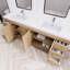 Ensemble de meuble-lavabo double 84 po Irline-1237931415