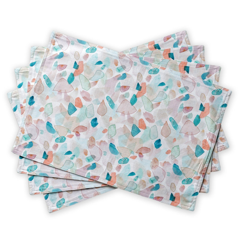Summer Picnic Floral Rectangle Placemat