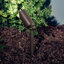 Low Voltage 6" Textured Black Hardwired Outdoor Spotlight with No Bulbs Included-1826513560-1826513566