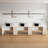 Okeysen Modular 6 Person Benching Workstation With Storage & Outlets