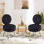 Chaise de coiffeuse avec tabouret d'appoint Noehly-1957213446