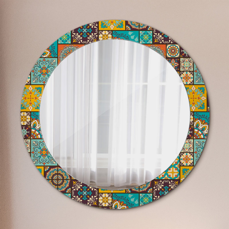 Huldar Glass Flat Wall Mirror