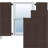 Americraft Two Equal Louver Shutters (Per Pair)-80846458-80846464-80846506