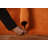 Modern Orange Gabbeh Oriental Rug 3x5