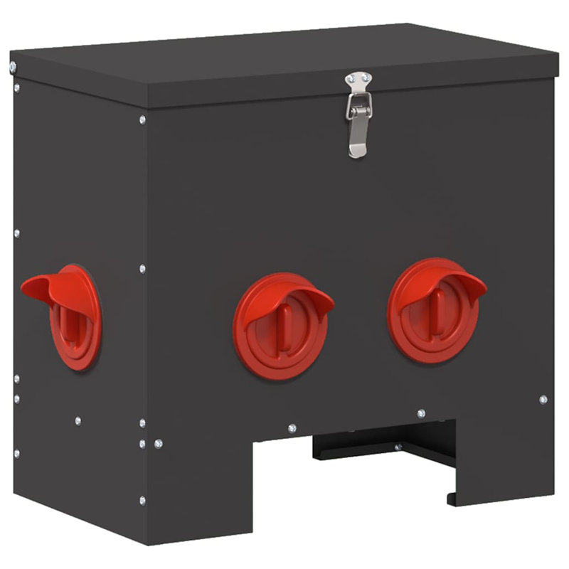 Cold-Rolled Steel Feeder, Black