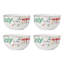 Snoopy Christmas 12-Piece Dessert Set