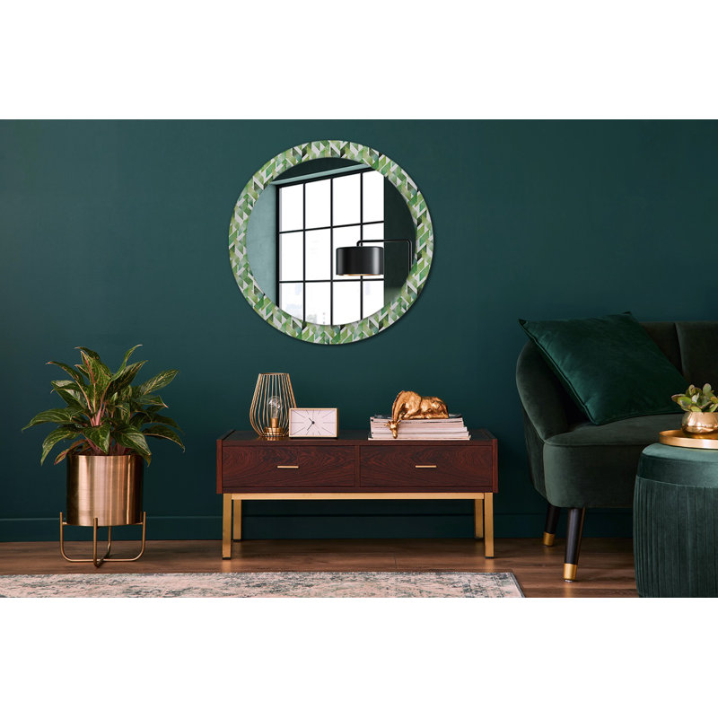 Huldar Glass Flat Wall Mirror