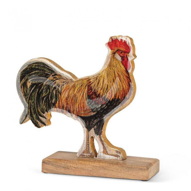 Statuette coq brillant coq