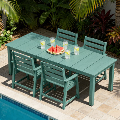 5-Piece Patio Dining Sets With Armschairs
