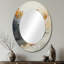 Miroir mural Minimalisme River Mountain Wonders - Beige-1958407807