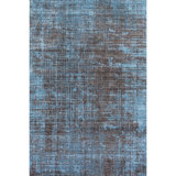 Area Rug in Brown/Teal