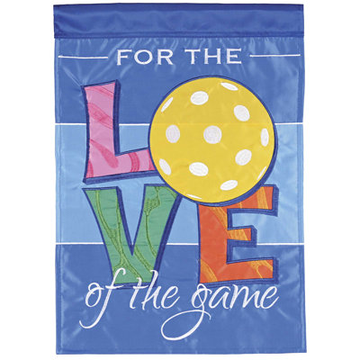 Garden Flag Pickleball For The Love