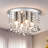 Theodora 4 - Light 11.8'' Crystal Chandelier Drum Flush Mount-998501056