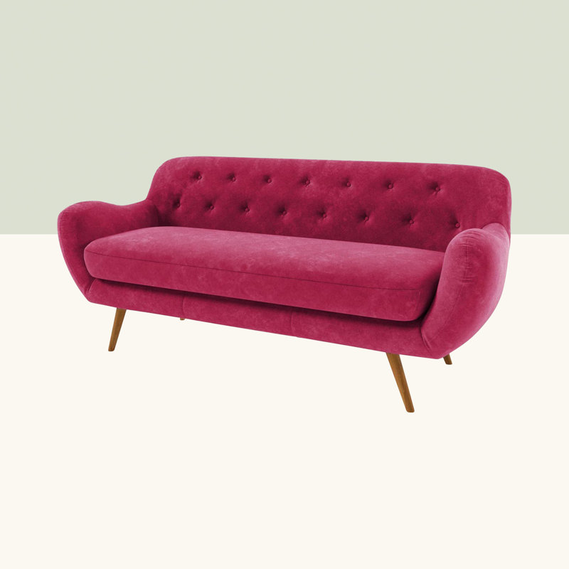 Jefferson 3 Seater Sofa, Pink