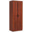 Armoire de couloir contemporaine avec tablettes réglables et dispositifs de sécurité