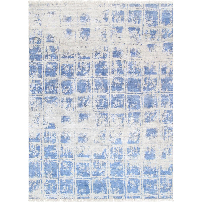 Geometric Area Rug, Rectangle 6'1" x 9'2"