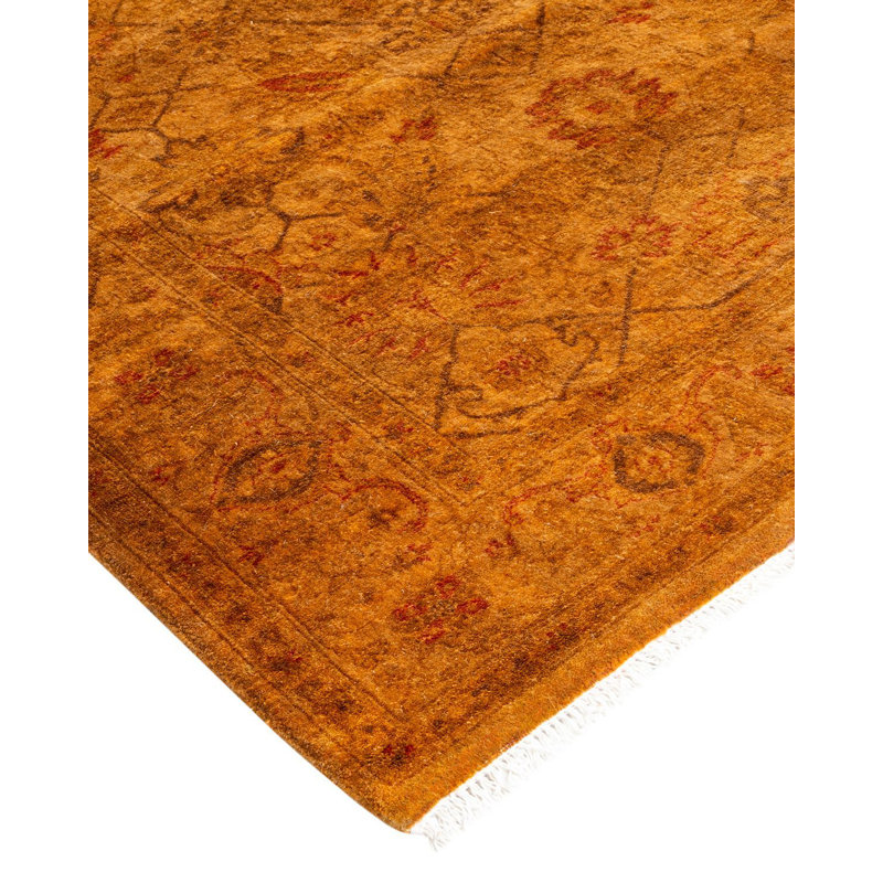 Fine Vibrance One-of-a-Kind 3' 3" X 4' 10" Hand Knotted Area Rug