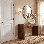 Applique murale 1 lumière Meridian en laiton naturel