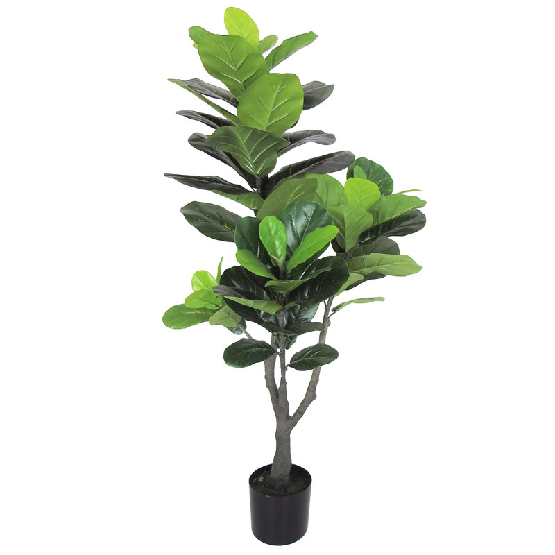 48" Artificial Fiddle Leaf Fig Tree in Pot